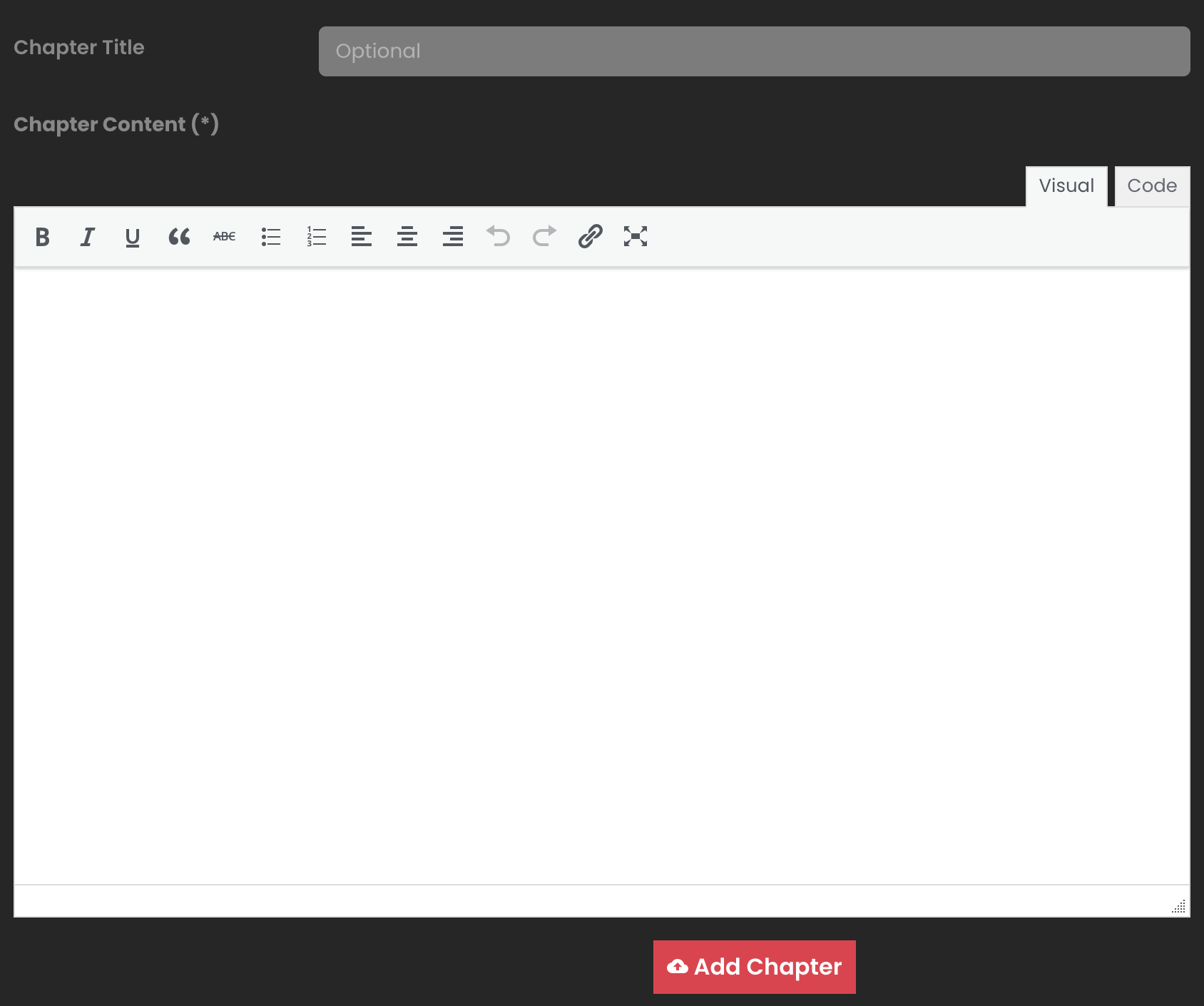 Uploaded Mangas list